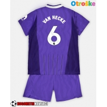 Otroške Nogometnih dresov Tottenham Hotspur Jan Paul van Hecke #6 Tretji 2026-27 Kratki rokavi (+ hlače)